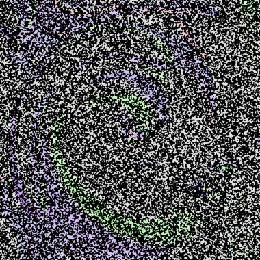 fantezi kaotik renkli fraktal desen. Soyut fraktal şekiller. 3d resimleme arkaplanı veya duvar kağıdı oluşturuluyor.