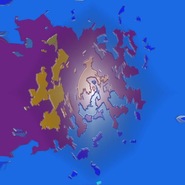 Yaratıcı tasarım için soyut renkli arkaplan şablonu.