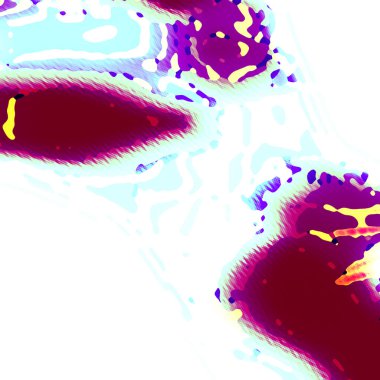 fantezi kaotik renkli fraktal desen. Soyut fraktal şekiller. 3d resimleme arkaplanı veya duvar kağıdı oluşturuluyor.