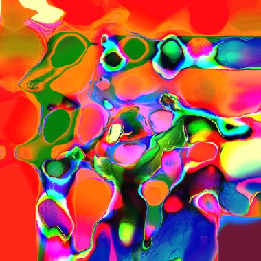 Boya lekeleriyle soyut arkaplan