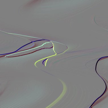 fantezi kaotik renkli fraktal desen. Soyut fraktal şekiller. 3d resimleme arkaplanı veya duvar kağıdı oluşturuluyor.