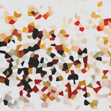 Renkli voronoi. Vektör soyut. Kusursuz düzensiz mozaik çizgiler. Geometrik düz ızgara