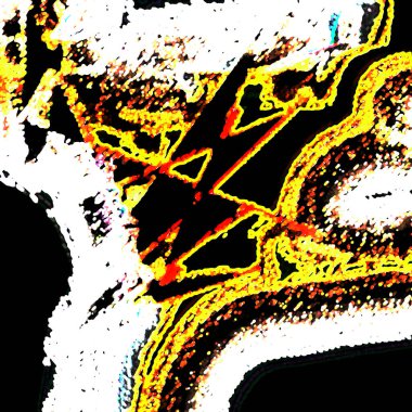 fantezi kaotik renkli fraktal desen. Soyut fraktal şekiller. 3d resimleme arkaplanı veya duvar kağıdı oluşturuluyor.