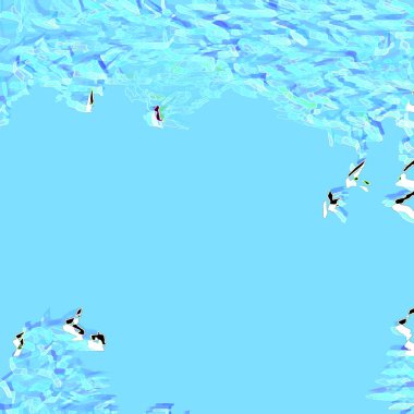 deniz suyu rengi soyut desen