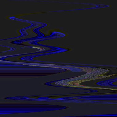 fantezi kaotik renkli fraktal desen. Soyut fraktal şekiller. 3d resimleme arkaplanı veya duvar kağıdı oluşturuluyor