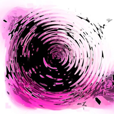 Modern tasarım çizimi. Çizgi ve renk bloğu geometrik şekiller. Pop sanat