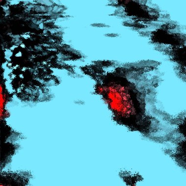 Suluboya kusursuz desen. el çizimi resimleme.