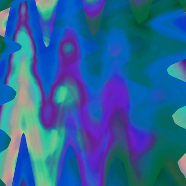 soyut çok renkli fraktal desen