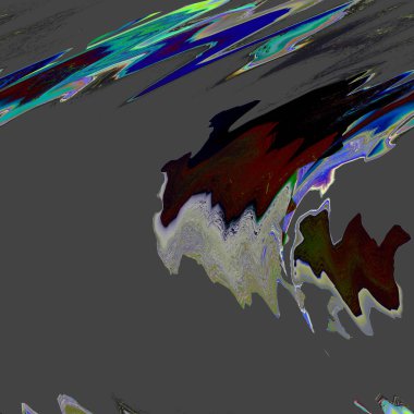 Reklamınız, vektör illüstrasyonunuz için soyut psikedelik arkaplan