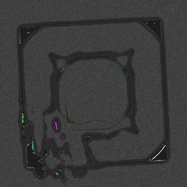 Siyah ve beyaz renkli soyut arkaplan