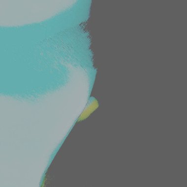 Soyut suluboya tasarımı, boyalı dokuya yakın çekim. Asgari arkaplan.