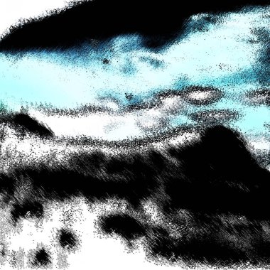 siyah fırça darbesi dokusu. grunge soyut el - boyanmış element.