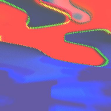 fantezi kaotik renkli fraktal desen. Soyut fraktal şekiller. 3d resimleme arkaplanı veya duvar kağıdı oluşturuluyor.