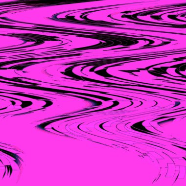 Renkli boya darbeleri ve fırçaların soyut arkaplanı