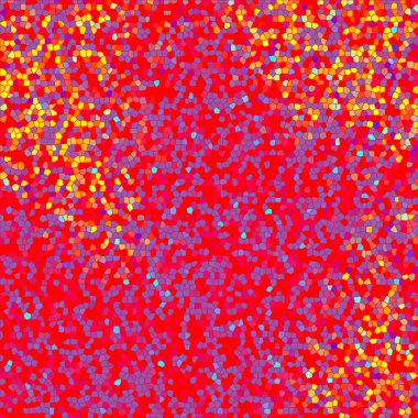 kırmızı, sarı ve mavi renkli konfeti. vektör arkaplanı.