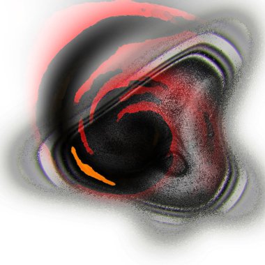 fantezi kaotik renkli fraktal desen. Soyut fraktal şekiller. 3d resimleme arkaplanı veya duvar kağıdı oluşturuluyor.