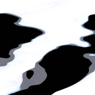 fantezi kaotik renkli fraktal desen. Soyut fraktal şekiller. 3d resimleme arkaplanı veya duvar kağıdı oluşturuluyor