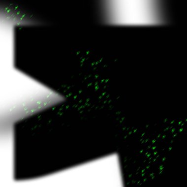 Bokeh efekti ve ışıkları olan soyut arkaplan