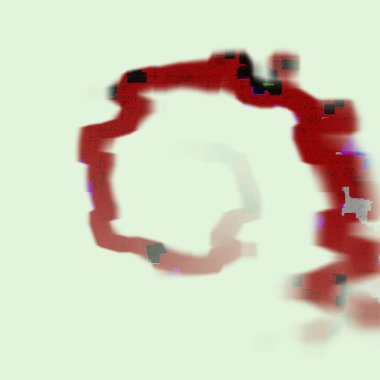 fantezi kaotik renkli fraktal desen. Soyut fraktal şekiller. 3d resimleme arkaplanı veya duvar kağıdı oluşturuluyor