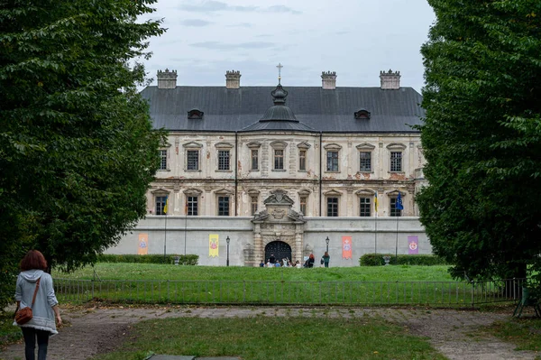 Lviv Ukraine Septembre 2023 Château Pidhirtsi Château Forteresse Résidentiel Situé — Photo