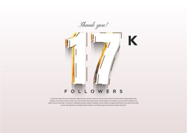 Nadir bulunan kutlama numarası konseptine sahip 17 bin takipçi.