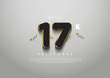 Basit ve zarif bir kutlama konseptine sahip 17 bin takipçi.
