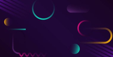 Eğimli geometrik arkaplan