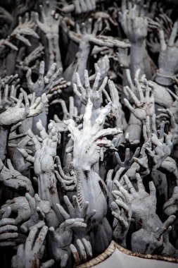 Beyaz Tapınak chiang rai, Tayland.