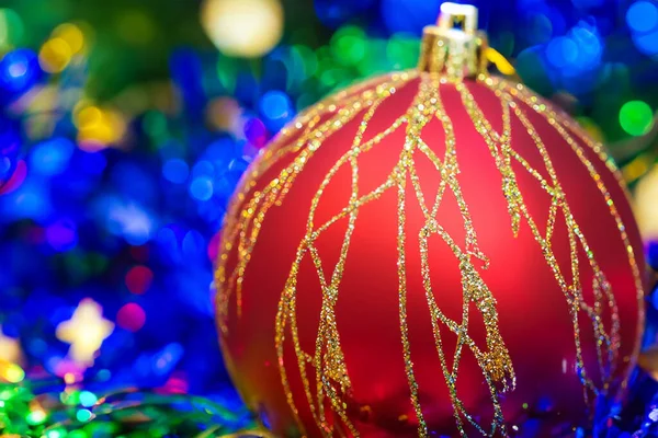 Bolas Navidad Fondo Decorativo Imágenes de stock libres de derechos