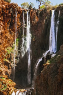 Fas ouzoud şelaleler