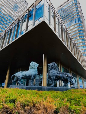 Astana, Kazakistan 'da iş bölgesi