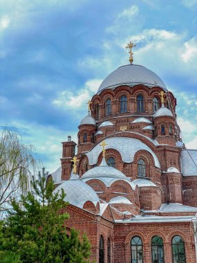 Sviyazhsk adasındaki kilise, Tataristan, Rusya