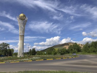 Astana 'nın sembolü. Astana Kazakistan 'ın başkentidir.