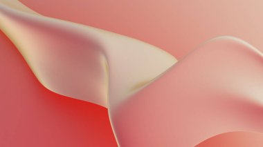 Soyut 3D arka plan metalik akışkan yanardöner holografik parlak kıvrımlı dalgayı renklendirir. Arkaplan, pankart, duvar kağıtları, posterler ve kapaklar için gradyan tasarım ögesi.