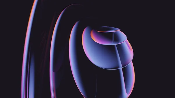 Абстрактний Фон Темний Візуальний Скляний Рідина Розмивання Голографічного Скла Органічних — стокове фото