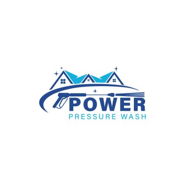 Pressure Washing Logo Design For Your Business Or Shop clipart