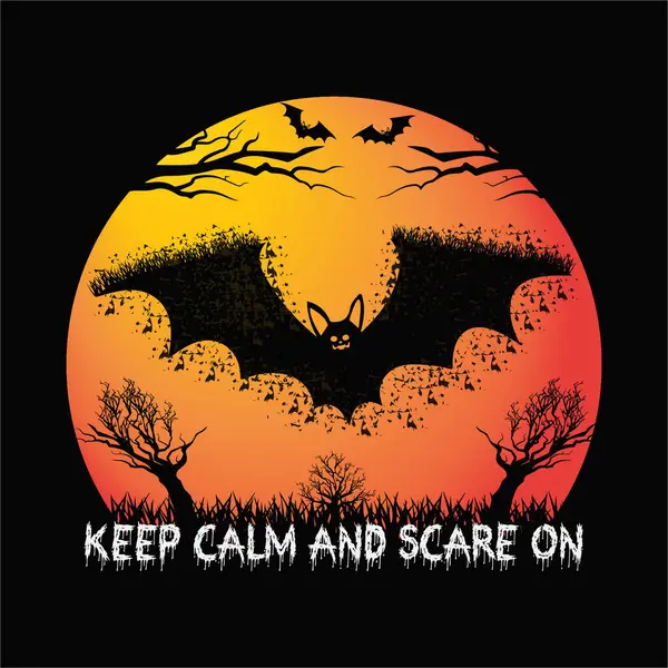 Sakin ol ve tişört tasarımından kork. Tişört Tasarımı 'nı burada bulabilir ve satın alabilirsiniz. Kendin, arkadaşların ve ailen için dijital dosyalar ya da Özel Gün & Olaylarını destekleyen herkes için. EPS 2000px.2000px 300dpi Sürüm 10 'u alacaksınız. SVG, DXF, PNG, JPG.