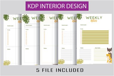 KDP haftalık notları (124; the KDP iç tasarım haftalık notları (KDP iç tasarım haftalık notları) the man & woman için haftalık notlar .