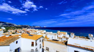 Barselona şehrinin manzarası