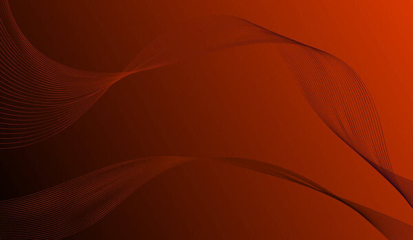 Abstract background with glowing wave. Shiny moving lines design element. Futuristic technology concept.