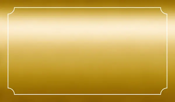 Gold Background Gradient Foil Yellow Texture Frame Smooth Gold Gradient — Stock Photo, Image