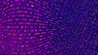 Canlandırılmış Basit Turuncu ve mavi küçük çizgiler balık şekli arka planı, çok renkli arkaplan