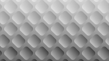 Canlandırılmış Dualtone beyaz ve siyah geometrik kare şekilleri minimum arkaplan