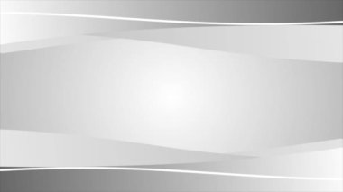 Canlandırılmış soyut hassasiyet, beyaz gri arka plan lüks dalga. gri sıvı dalga, dalgalı sıvı doku