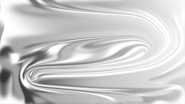Анимированный Движущийся Абстрактный Рисунок Фон Волн Рябь Воды Глянцевый Волновой — стоковое видео