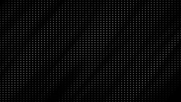 Animated Abstract Dynamic White Dots Background Motion Modern Animation Background — Stock Video