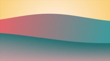 Canlandırılmış basit dalgalı şekil katmanları arkaplanı