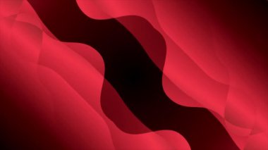 Canlandırılmış Kırmızı renk köşegen dalgalı arkaplan, hareket eden şekil arkaplanı