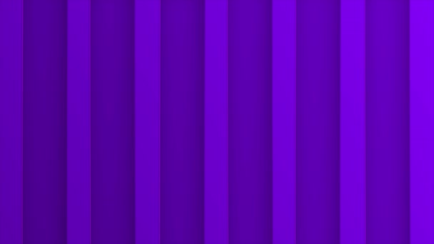 Gradiente Color Púrpura Animado Líneas Patrón Fondo — Vídeo de stock
