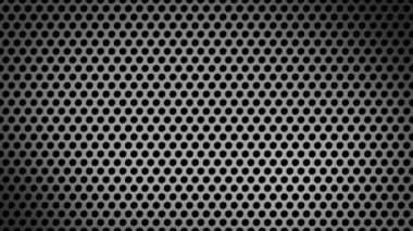 Canlandırılmış Basit Beyaz ve Siyah gradyan metalik ızgara deseni minimal geometrik arkaplan